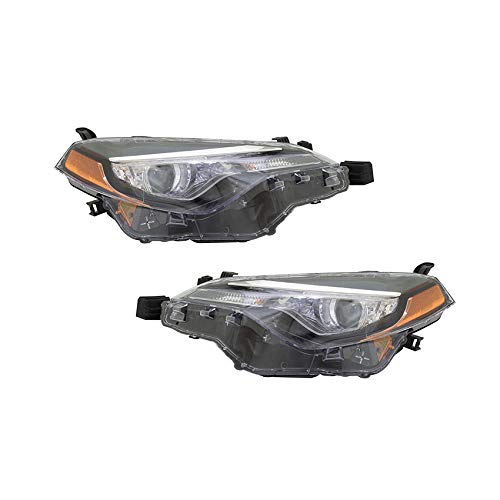 Amazon.com: RAREELECTRICAL New Headlight Pair Compatible With  