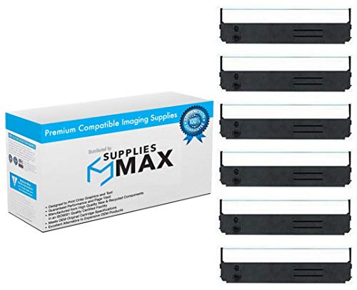 Cintas para impresora matrix negras 6 unidades miniatura 1