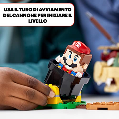 LEGO-Super-Mario-Il-Veliero-Volante-di-Bowser-Pack-di-Espansione-Mattoncini-Costruzioni-per-Bambini-Dirigibile-Giocattolo-con-Personaggi-71391