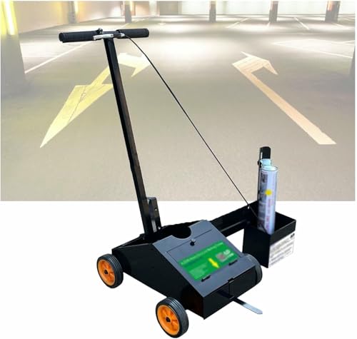 Máquina De Marcado De Líneas Completa, Máquina De Transferencia De Ruedas, Marcado De Plazas Deportivas, Herramientas, Adecuadas Para El Marcado De Plazas De Juegos Escolares Y Aparcamientos~/