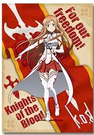 一番くじ ソードアート・オンライン マテリアルズ01 E賞 オリジナルポスター アスナ 単品