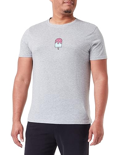 T-Shirt Gris pour Homme Bdtsgi-100480-s, idéal pour vos sorties décontractées