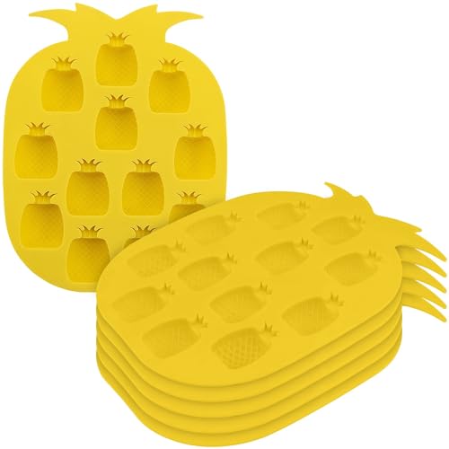 Molde para cubos de hielo Piña 6 pzas miniatura 1