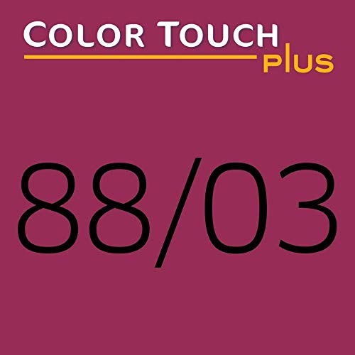 Tonalizante Color Touch Plus 88/03 Louro Claro Intenso Natural Dourado - 60G - Wella Professionals