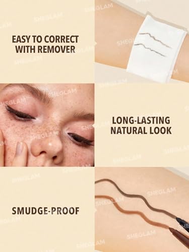 SHEGLAM On-Line Delineador Gel Mate Resistente al Agua miniatura 3
