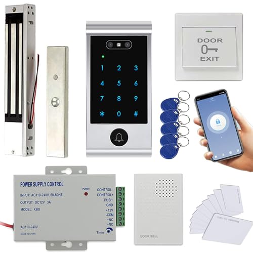 MENGQI-CONTROL WiFi Remote Add Delete User Biometric Face Recognition Card