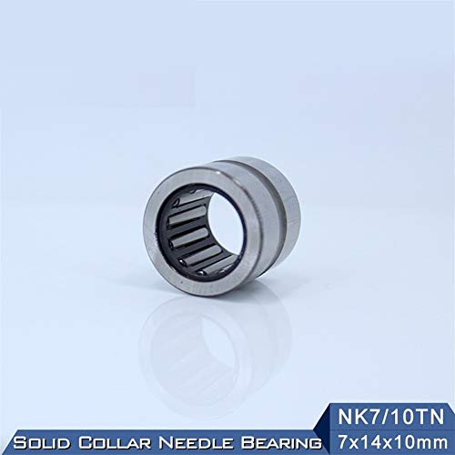 Roulement à aiguilles NK7/10TN 7x14x10mm avec bague extérieure solidifiée NK7/10 TN - 4