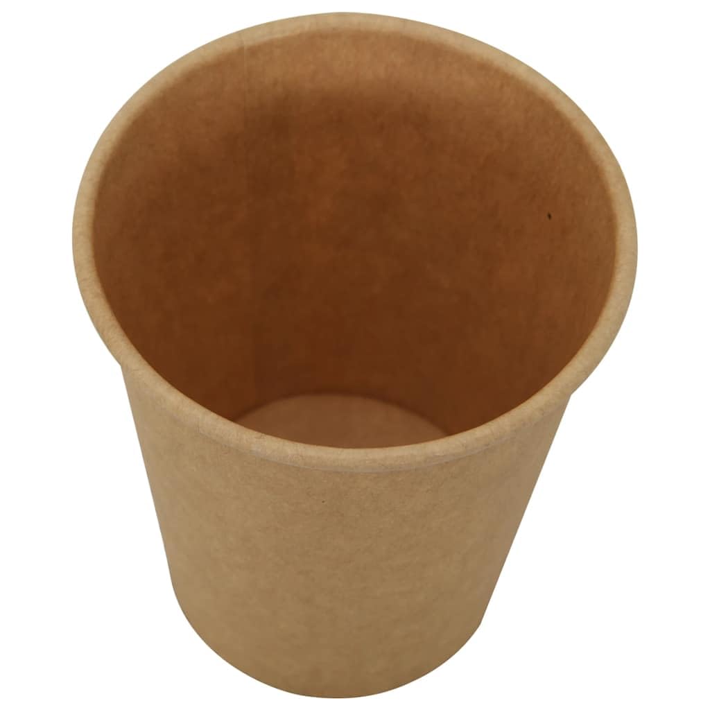 Tazze da caffè in carta 1000 pezzi 4oz 100ml Marrone Bicchieri usa e getta Tazza per caffè, Cureaux ed eventi -A