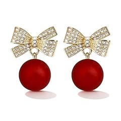 Z-1 Christmas Pearl Earrings