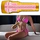 Fleshlight GO Stamina Training Unit Lady - kleinerer SuperSkin Masturbator, Sex-Spielzeug extrem realistisch