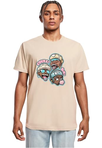 Mister Tee Mt3376-crew Luv Tee T-Shirt, Sabbia, XL Uomo