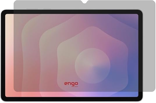 Engo Samsung Galaxy Tab S11 Hayalet Ekran Koruyucu 9H Temperli Nano Esnek Cam, Gizlilik Privacy Korumal  Anti-Spy Yandan G r nmeyen 11  n  Sm-X730