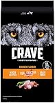 CRAVE Nourriture Sèche pour Chien Adulte, Saveur Poulet, Sac de 9,98 kg