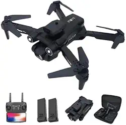 Drone 4K GPS Dobrável com Câmera Full HD e Sensor de Obstáculo, Voo Estável e Preciso, Câmera Estabilizada e Bateria de Alta Duração