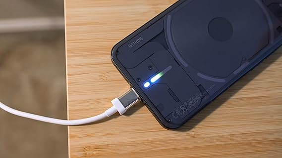 Image of Shram 45W Fast Charger Adapter Compatible with CMF by Nothing Phone 1 /Nothing Phone 2A /Phone 2a Plus /Phone 2 /Buds /Ear Stick, CMF 33w Power Charger for Mobile, 45 W Type C Charging Adapter, White