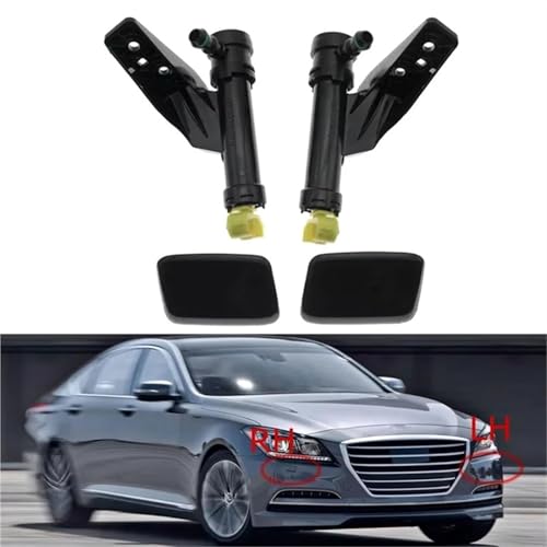 Capuchon de lave-phares Hyundai Genesis avec buse haute pression intégrée