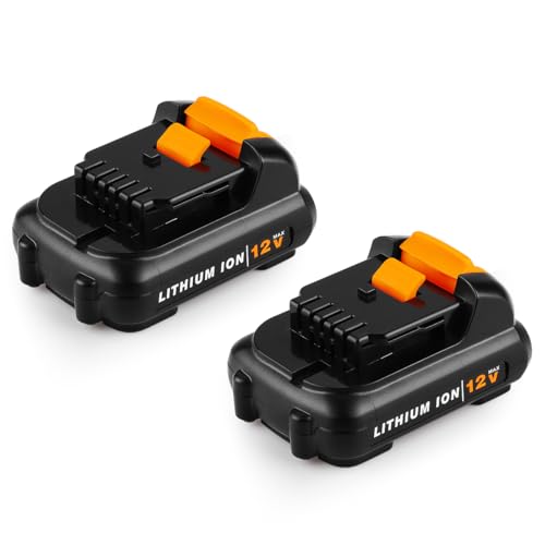 DCB120 12V 3.5Ah Battery Compatible with Dewalt 12V Battery 2 Pcak by SJZNHFTOLO - Used condition - US$30.09