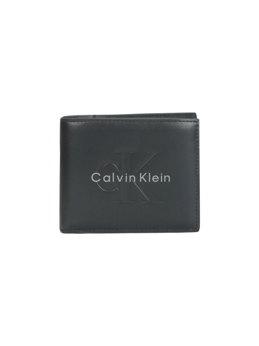 calvin klein Logo black leather bi fold wallet-picture-10