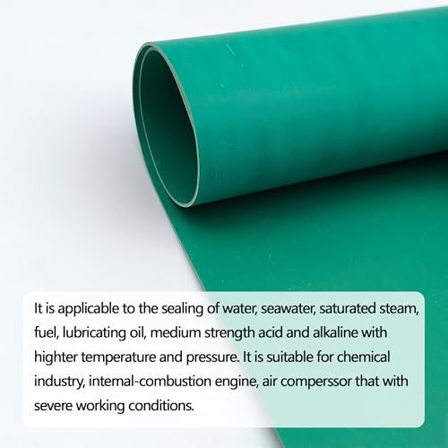 YGQ 3 Stück asbestfreies Dichtungspapier Dichtungsmaterial Dichtpapier, Papierbogen, hohe Temperaturbeständigkeit, für Benzin, Diesel, Öl, kleine Motoren, DIY-Umbau, Versiegelung (3014)