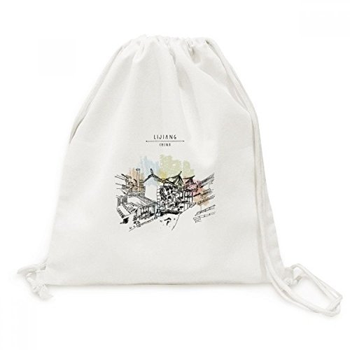 Sac de voyage Li Jiang Chine en toile pour libérer vos mains