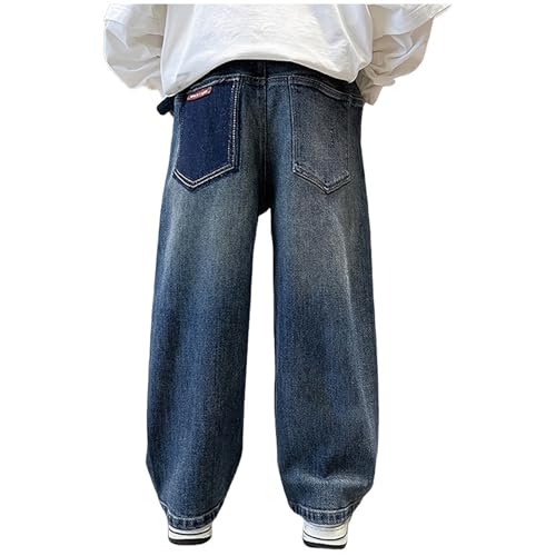 Boys Casual Pants for Active Kids Comfortable Elastic Waist Athletic Long Pants Stylish Daily Wear for Boys 4-124