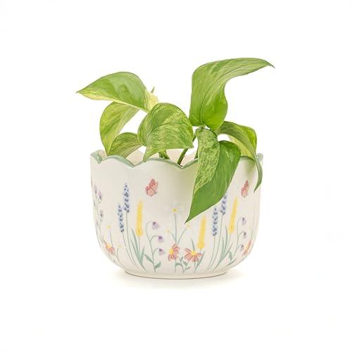 Jardinière florale prairie Sass & Belle pour décorer un salon