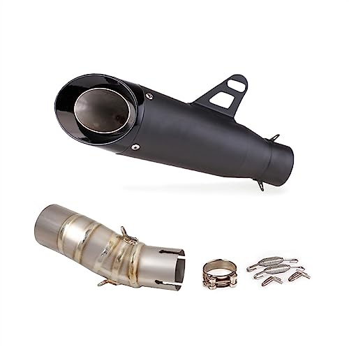 Silenciador CFMOTO 450SR 2022 elimina calor de gases con tubo de enlace medio de 51mm