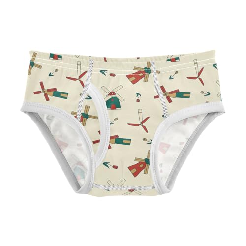 Boys' Underwear Cotton Little Boys Briefs Soft Toddler Underwear 2T-8Y
