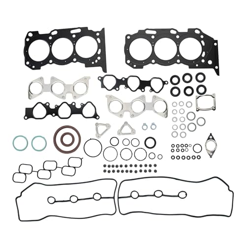 Image of GXARTS Engine MLS Cylinder Head Gasket Set HS26290PT Compatible with Toyota Tacoma 4Runner FJ Cruiser Tundra 4.0L DOHC 1GRFE 2003-2011 HGS969 HS26330PT HS54462