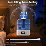 5L Humidifier for Bedroom, Auto Humidistat, Top Fill, 28dB Quiet - Image 6