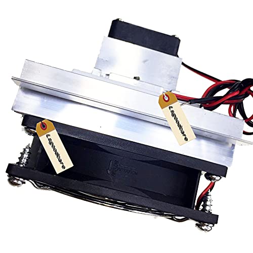 Kit de refroidissement Peltier 12V en aluminium avec module thermoélectrique de précision TEC1