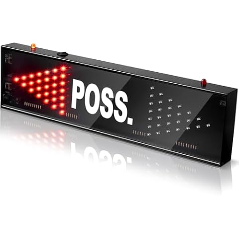 Suzile LED Basketball Possession Indicator Arrow Toggle Switch Operation for Basketball League Scrimmage Practice or Team That is Budget Conscious or Needs Several Possession Arrows (Classic Style) Cover