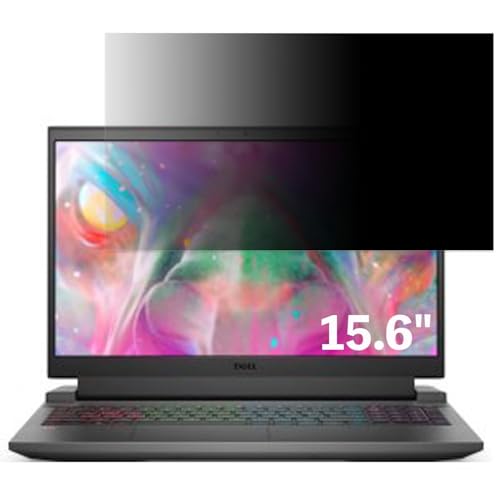 Dell G15 5511 15.6�C���` 16:9 �Ή� �`�����h�~�t�B���� �v���C�o�V�[�t�B���^�[ �u���[���C�g�J�b�g ���˖h�~ PC �p�\�R�� ���j�^�[ �̂������h�~ ��ʕی� �ی�V�[�g ���E�ȒP ���ʎg�p