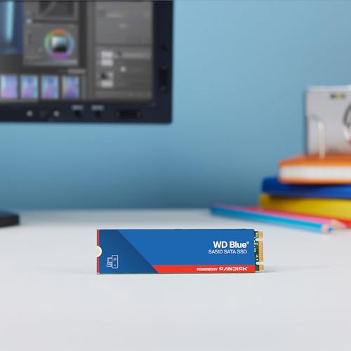 WD Blue SA510, 1 TB, M.2 SATA SSD, fino a 560 MB/s, Include Acronis True Image per , clonazione e migrazione del disco, backup completo e ripristino rapido, protezione da ransomware - Hdd - Immagine 2