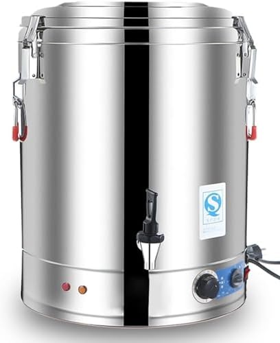 Commercial - Stainless Steel Large Dispenser for Quick Brewing - Hot Water Boiler for Home, Shop, or Office Use,60L