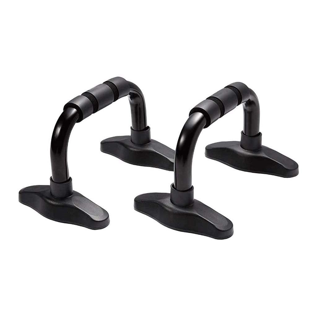 Barre per Flessioni Maniglie, Supporto per Flessioni con Impugnatura in Schiuma Imbottita e Base in Gomma Antiscivolo Attrezzature per Allenamento Domestico, Nero Needed