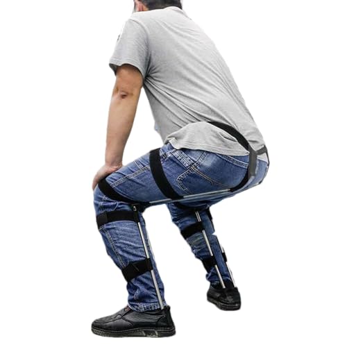 Silla sin silla portátil | Taburete plegable mágico para pesca al aire libre | Asiento ajustable portátil invisible para pesca, concierto, metro