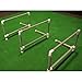 Prism Fitness Smart Adjustable-Height Hurdles - Set of 3 (27-42 inches)