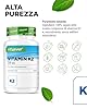 Vitamina K2 MK7-365 compresse - 200 µg per compressa - Contenuto interamente trans >99,7% di menachinone MK-7 - Dosaggio elevato - Nessun additivo indesiderato - Vegano