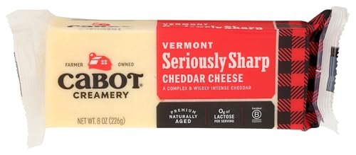 Cabot Seriously Sharp Cheddar Cheese, 8 oz