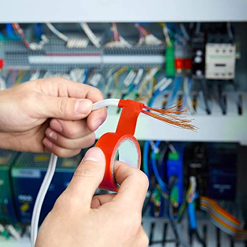 Ateret Black Electrical Tape I 60' X 3/4" X 0.07" I 10 Roll Pack I Waterproof, Flame Retardant, Strong Rubber Based Adhesive, Ul Listed I Rated For Max. 600V And 80°C Use #TOP5