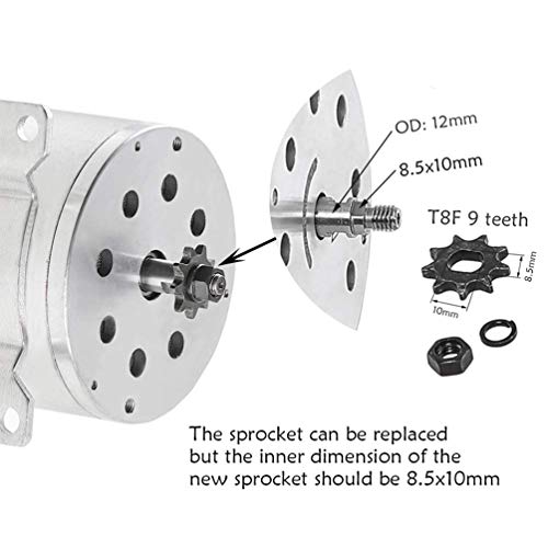 Tdpro 48V 1800W Brushless Electric Motor For Go Kart Scooter E Bike Motorized Bicycle Atv Moped Mini Bikes #TOP3