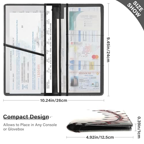 Organizador para autos en cuero PVC miniatura 3