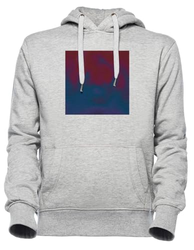Sweat à capuche gris Luxogo Chris Martin Mots parfait pour vos sorties urbaines