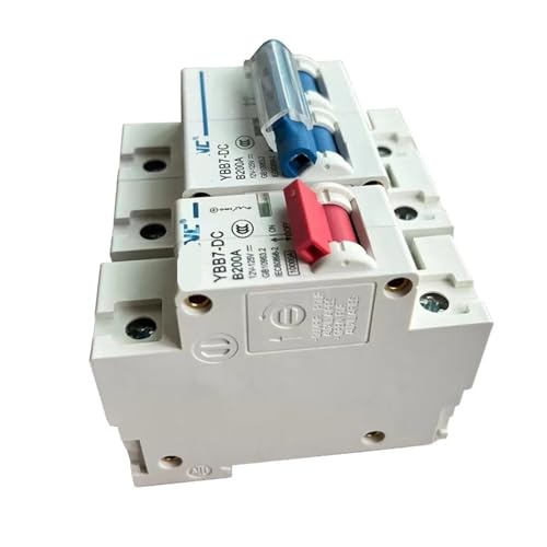 Disyuntor de CC 2P 80A protector de circuito 12-125 V de corte magnetotérmico para batería