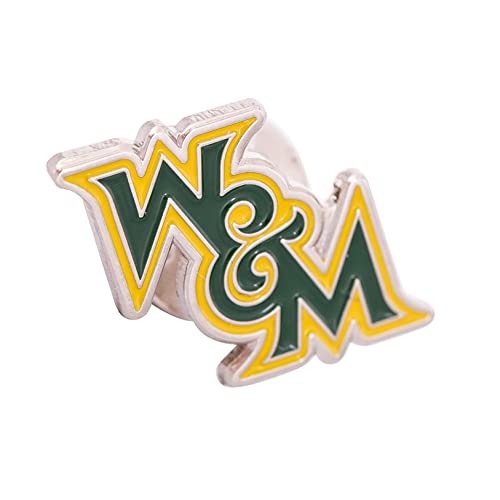 Image of Desert Cactus College of William & Mary Lapel Pin WM Tribe Made of Metal for Formal Wear, Bag and Hat Jewelry, and Tie Tack (Pin A)