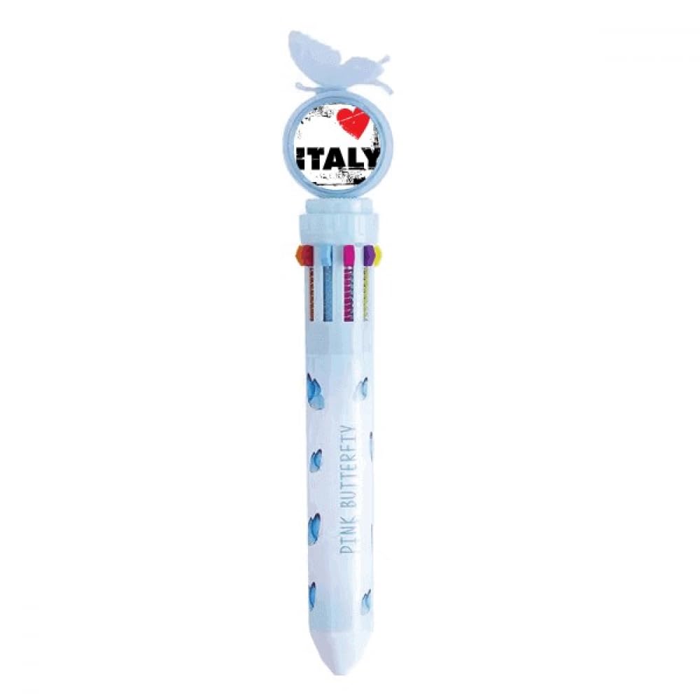 Stylo à bille rétractable multicolore pour ne plus perdre vos capuchons en classe - 4