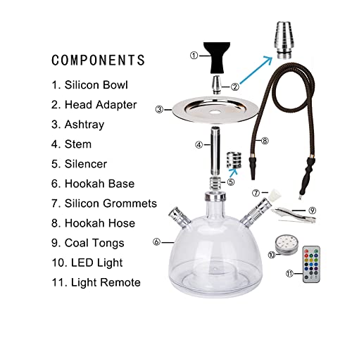 Hookah Head Adapter And Silencer For All Brands Cube Hookah,Cuboid Hookah,Bubble Hookah #TOP3
