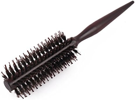 Ruilogod Plastic Cylinder Shape Hairdressing Curly Hairstyle Roll Straight Comb Brown (id: eaf 7de 4a1 446 f17 image 4