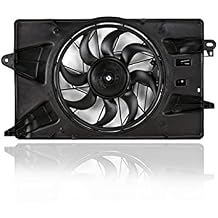 Dual Radiator and Condenser Fan Assembly - Cooling Direct Compatible/Replacement for CH3115180 14-18 Jeep Cherokee 2.4L 4Cy 15-17 Chrysler 200 Sedan